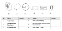 Dahua ARA12-W2(868) AirShield Alarm Sirene Innen